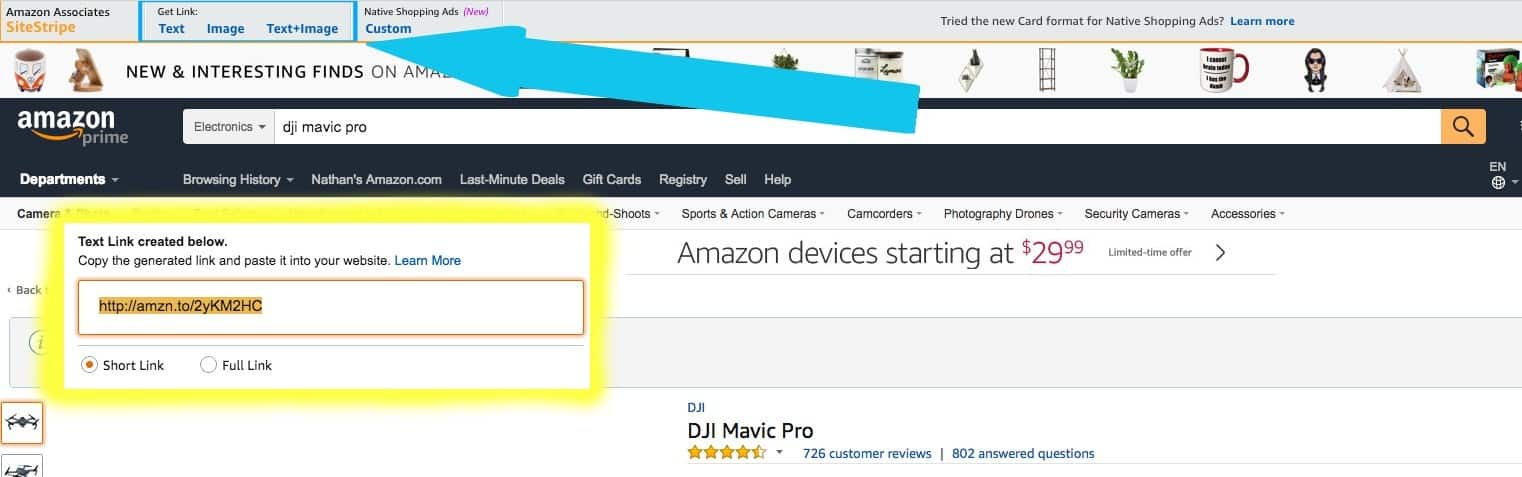 amazon affiliate