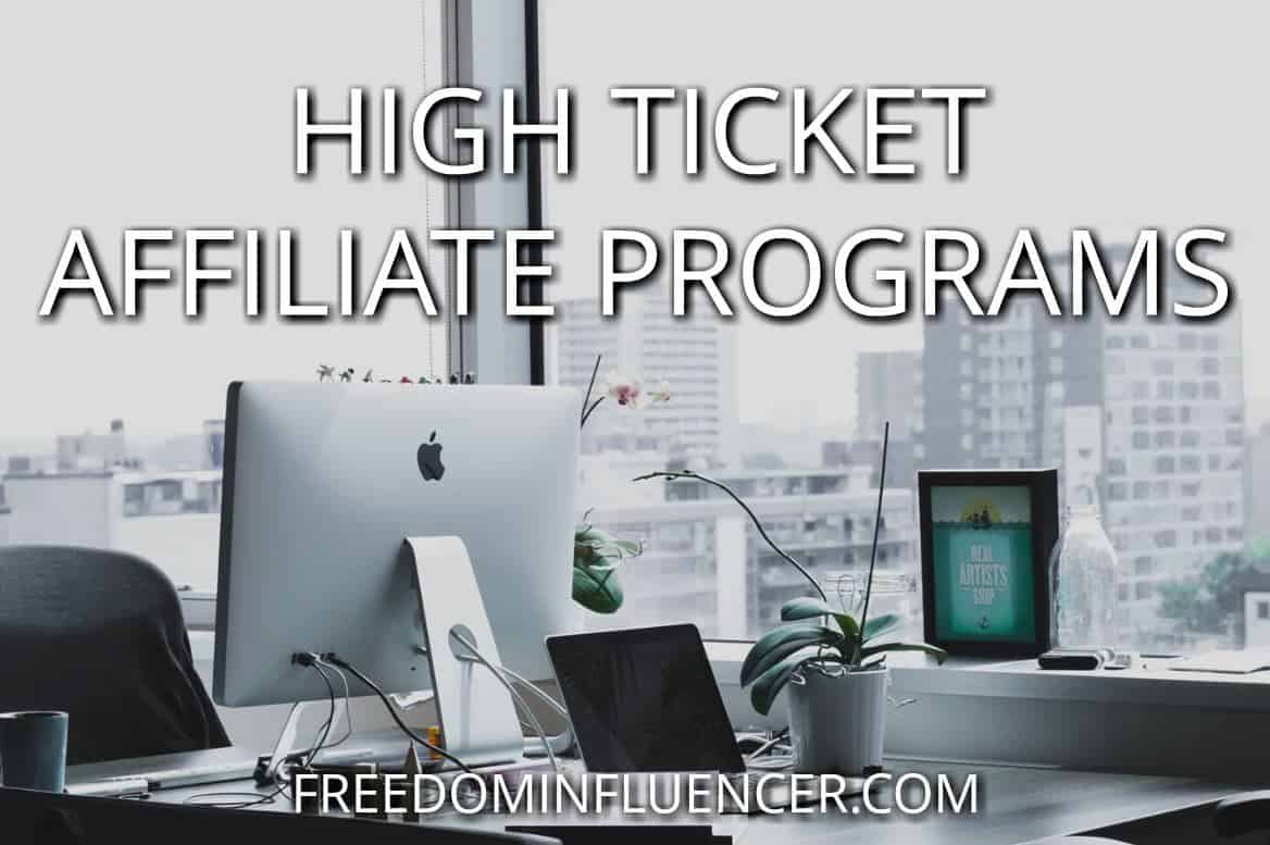 high ticket affiliate programs