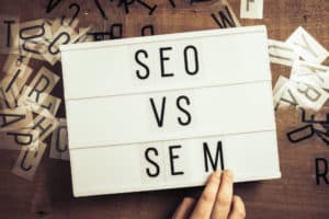 difference between seo and sem